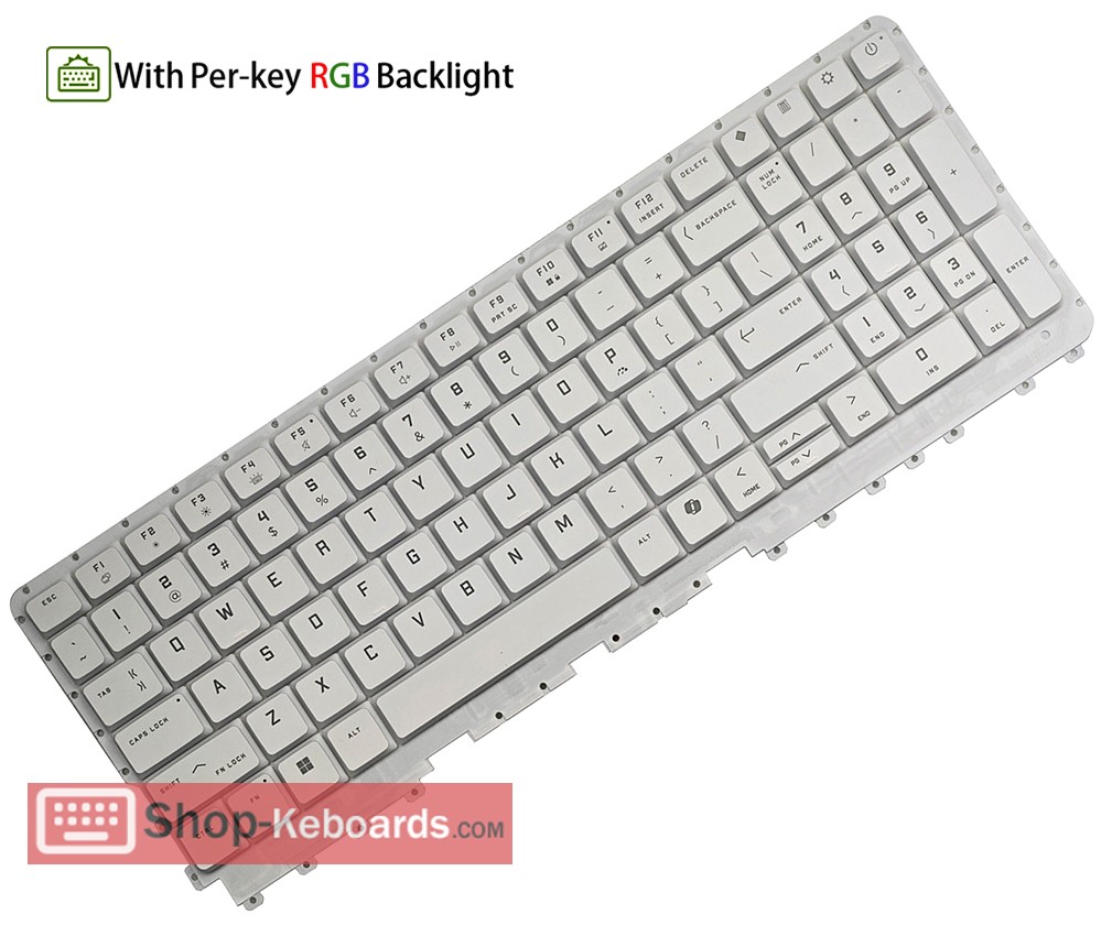 HP 16-AH1000 Keyboard replacement