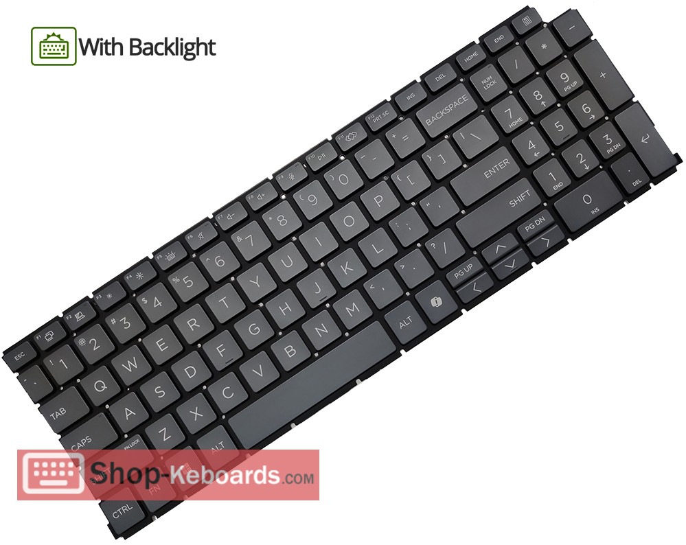 HP ZBook Fury G1i 16 inch Keyboard replacement
