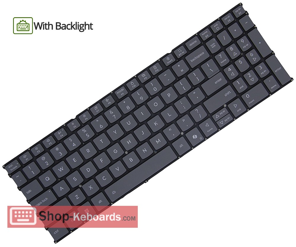 Lenovo 9Z.NNCBT.G0U Keyboard replacement