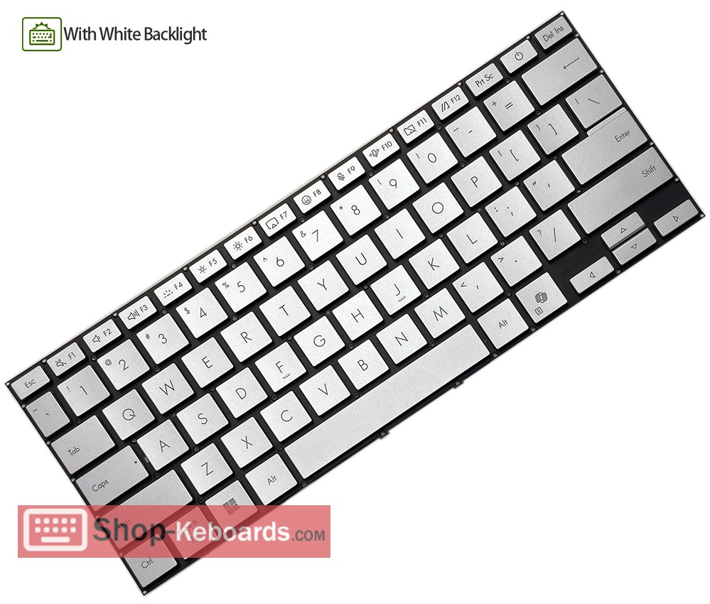 Asus S3407VA Keyboard replacement