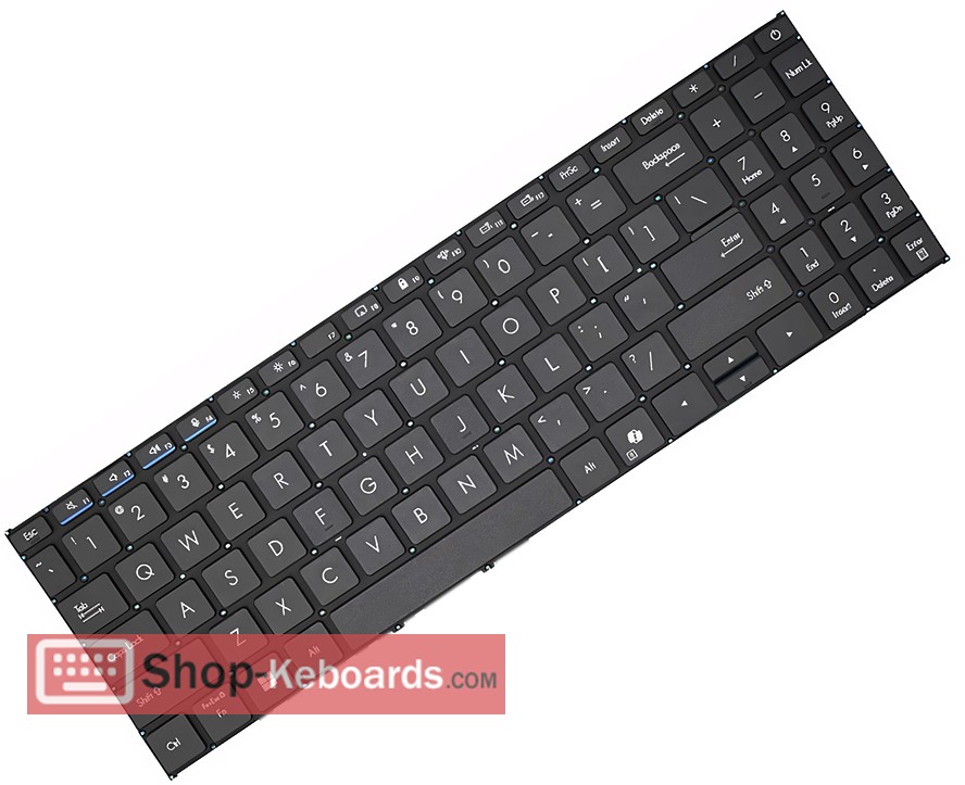 Asus P1503CVA Keyboard replacement