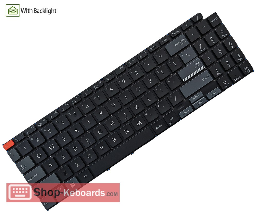 Asus AEUJFU00020 Keyboard replacement