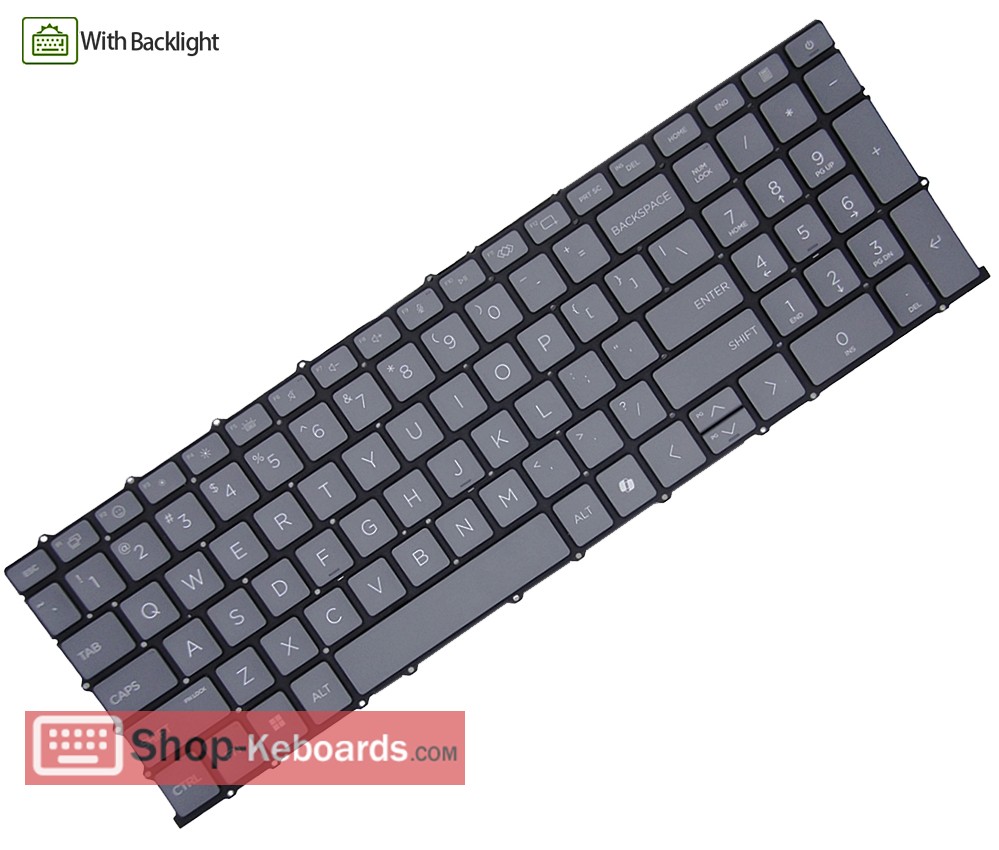 HP 16T-BR000 Keyboard replacement