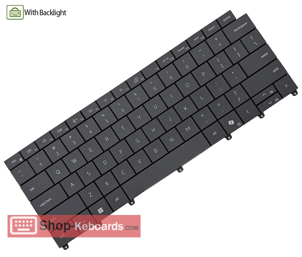 Dell P201G001 Keyboard replacement