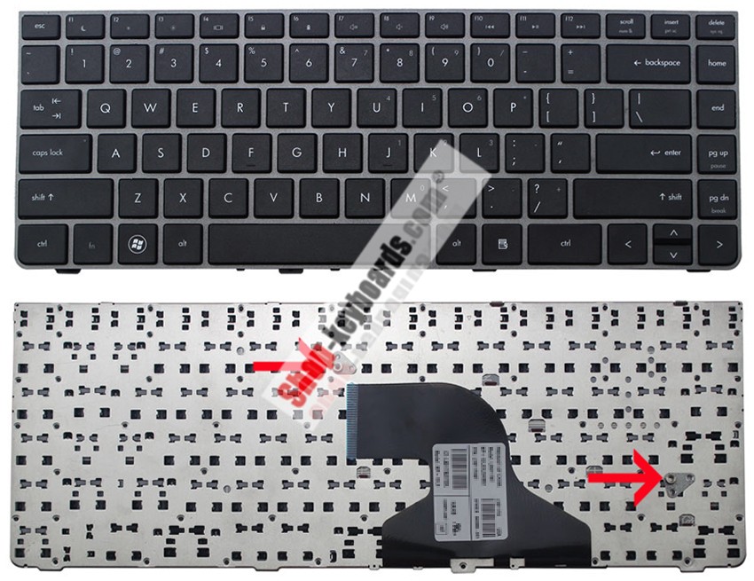 HP 638178-141 Keyboard replacement