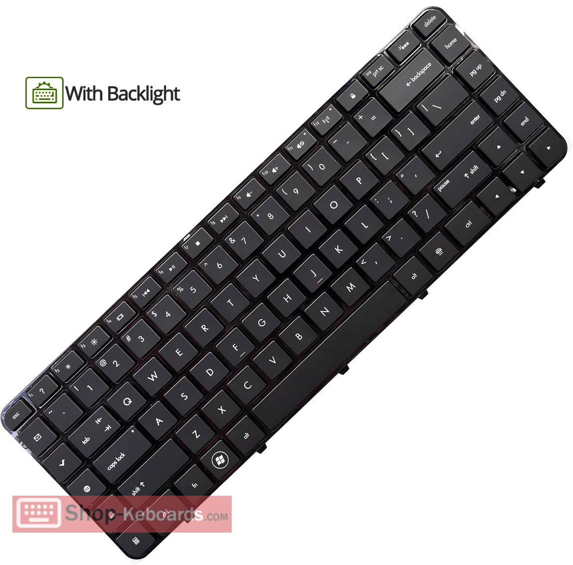 HP 625574-BG1  Keyboard replacement