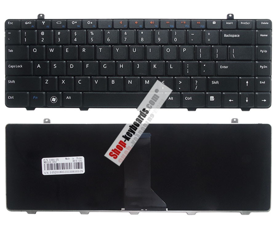 Dell Inspiron 1464R Keyboard replacement