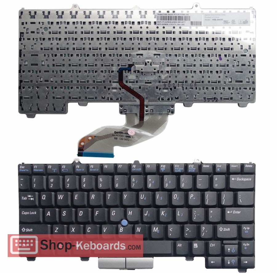 Dell LatitudePP03L Keyboard replacement