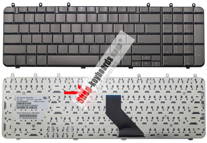 HP Pavilion dv7-1137eo  Keyboard replacement