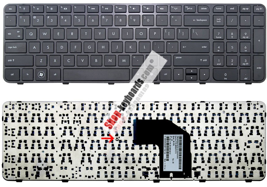 HP Pavilion G6-2022EE  Keyboard replacement