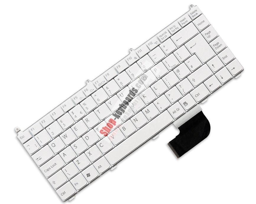 Sony VAIO VGN-FE11M  Keyboard replacement