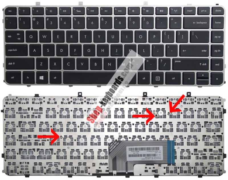 HP ENVY 6-1003TX  Keyboard replacement