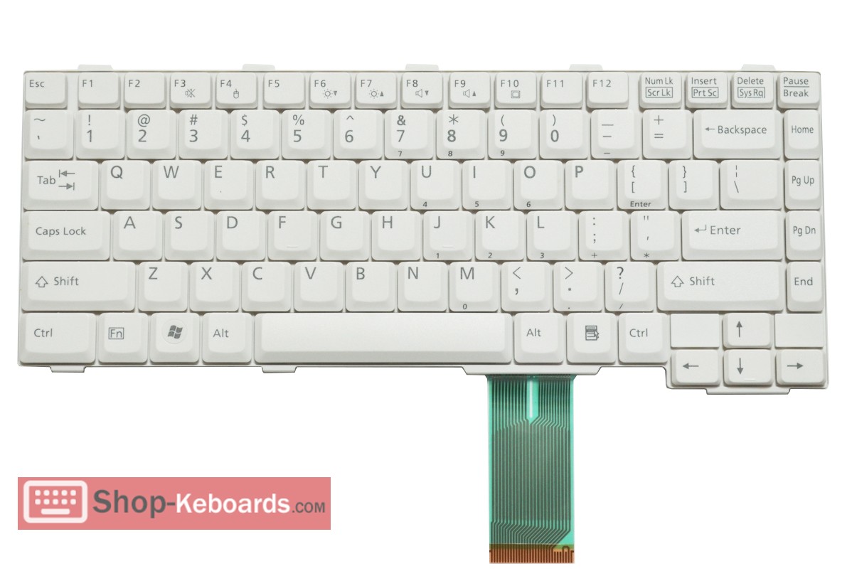 Fujitsu FMV-A6250 Keyboard replacement