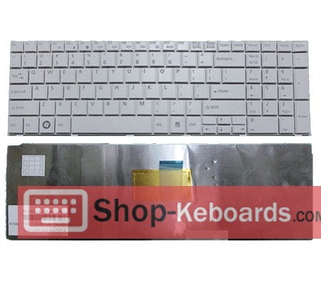 Fujitsu LifeBook AH530/3A Keyboard replacement