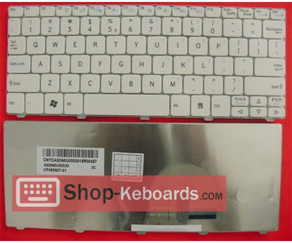Fujitsu AE0N8P00020 Keyboard replacement