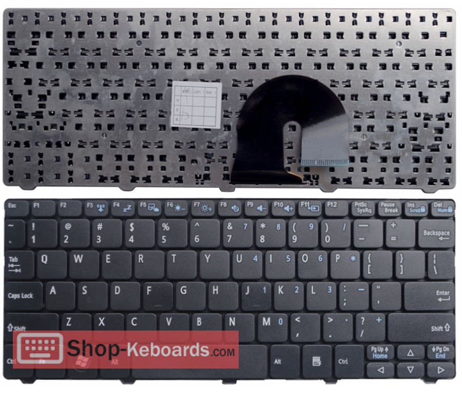 Fujitsu LifeBook MH330R Keyboard replacement