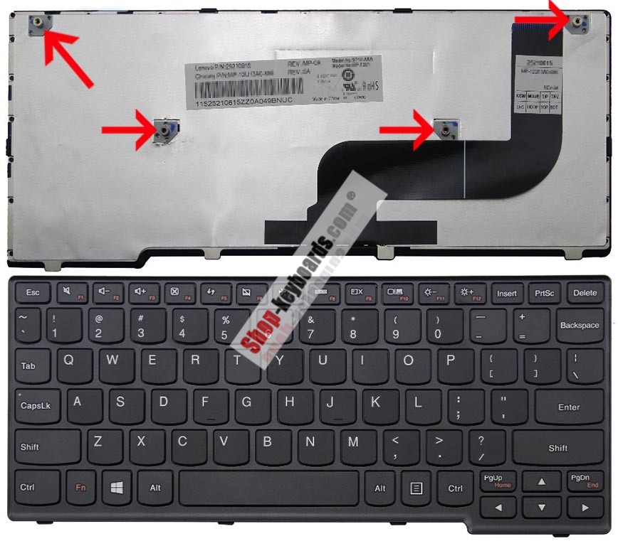 Lenovo 25212146 Keyboard replacement