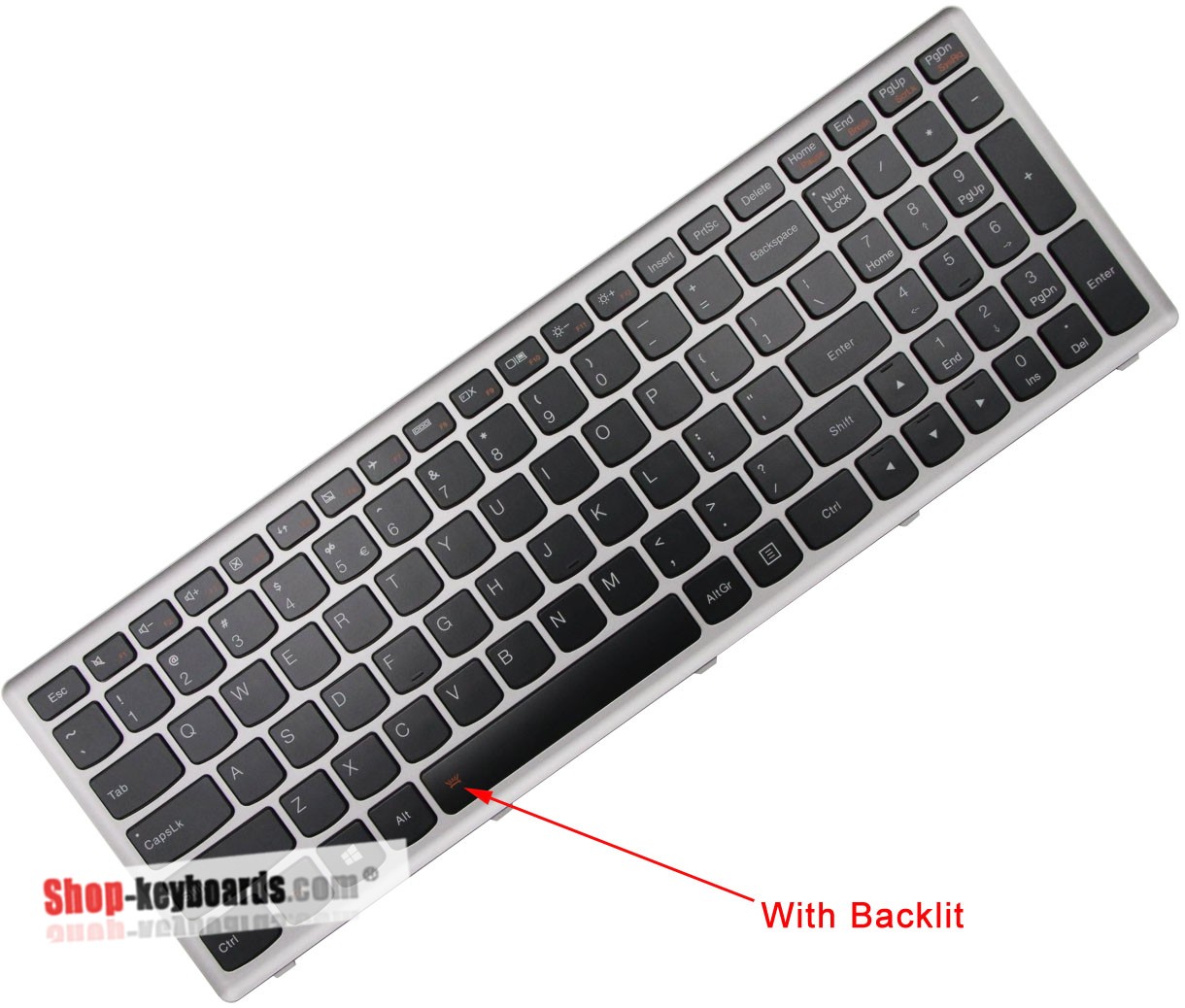Lenovo IdeaPad Z500A Keyboard replacement