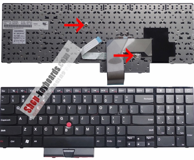 Lenovo 04W0849 Keyboard replacement