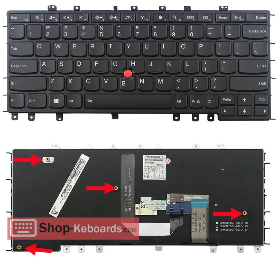 Lenovo SN20A45459  Keyboard replacement