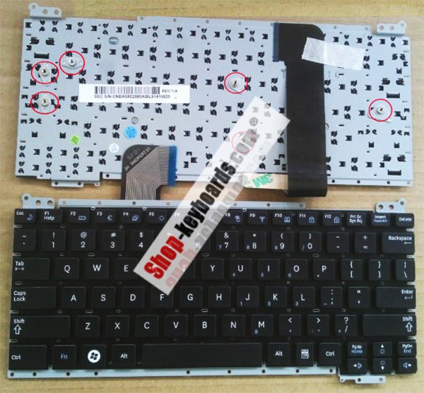 Samsung 9Z.N7CSN.00S Keyboard replacement