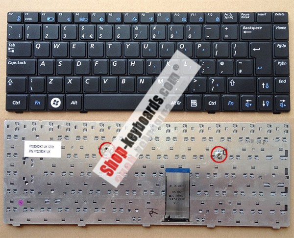 Samsung RV408 Keyboard replacement