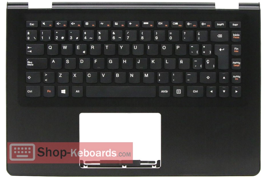 Lenovo IDEAPAD YOGA 500-14IBD TYPE 20590  Keyboard replacement