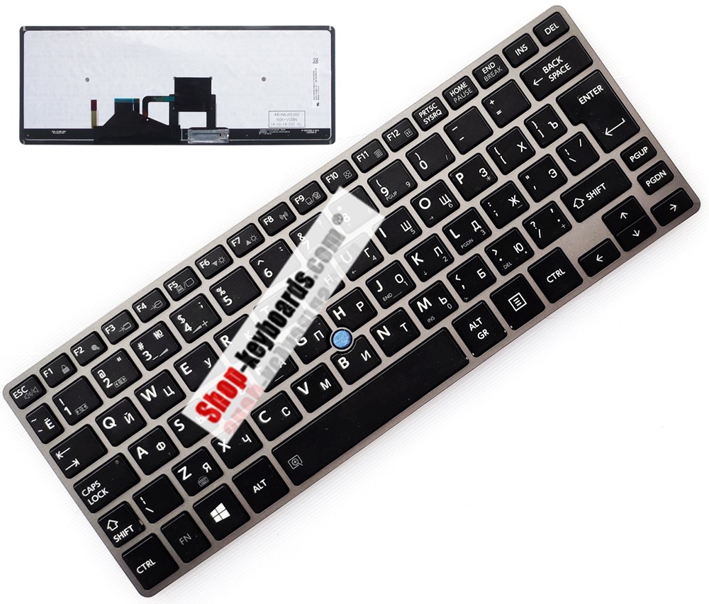Toshiba 4B.NAJ05.001 Keyboard replacement