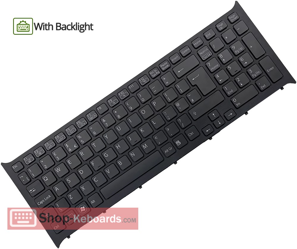 Sony VAIO VPC-CB17FX/B  Keyboard replacement