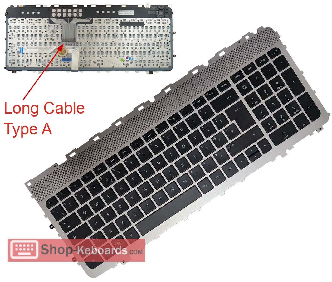 HP V128026AK1 Keyboard replacement