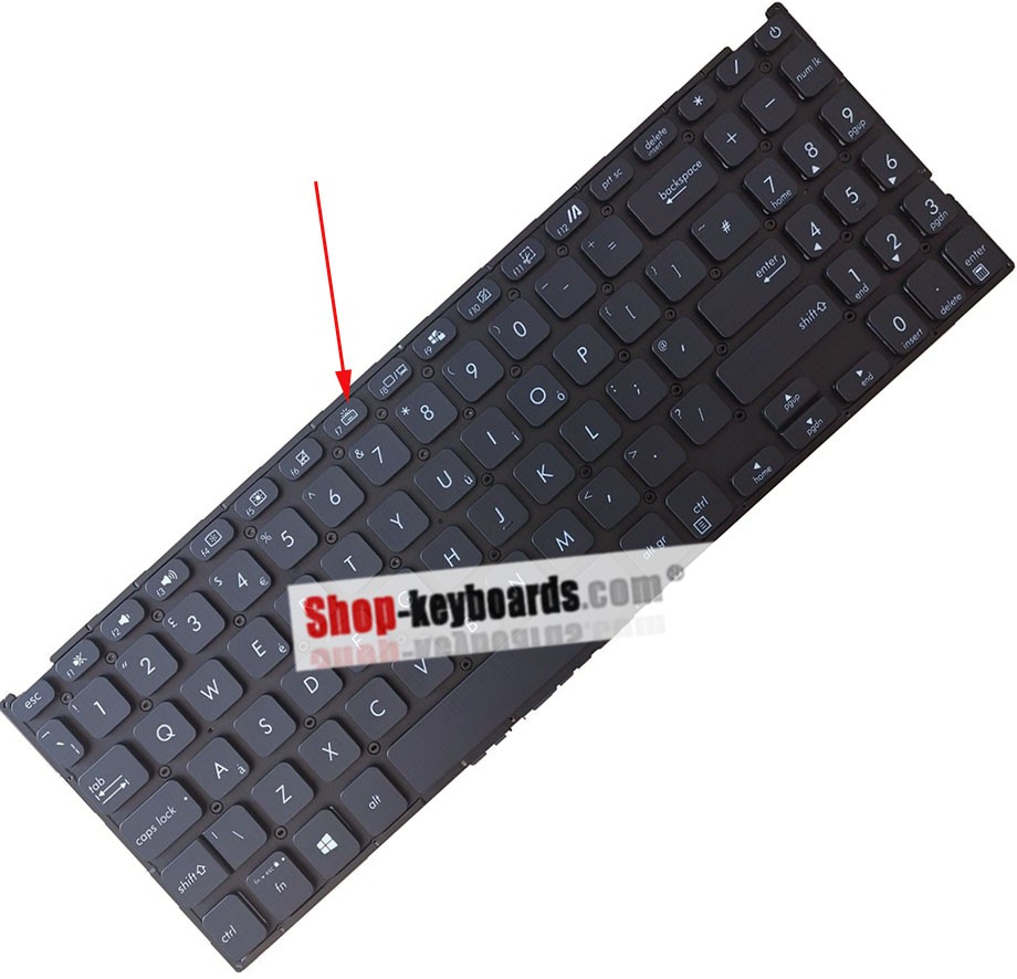 Asus VIVOBOOK 15 M515DA Keyboard replacement